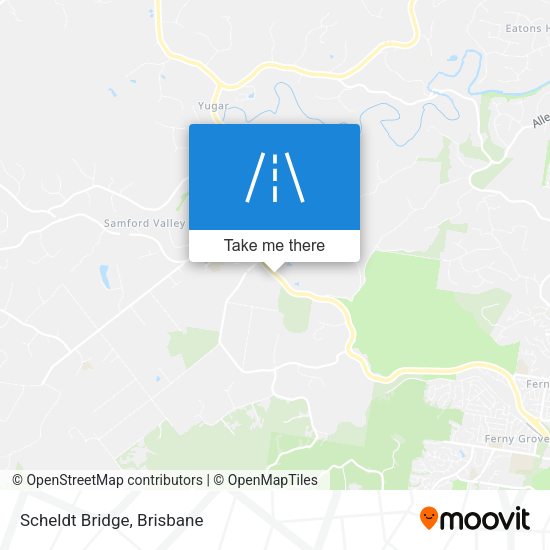 Scheldt Bridge map