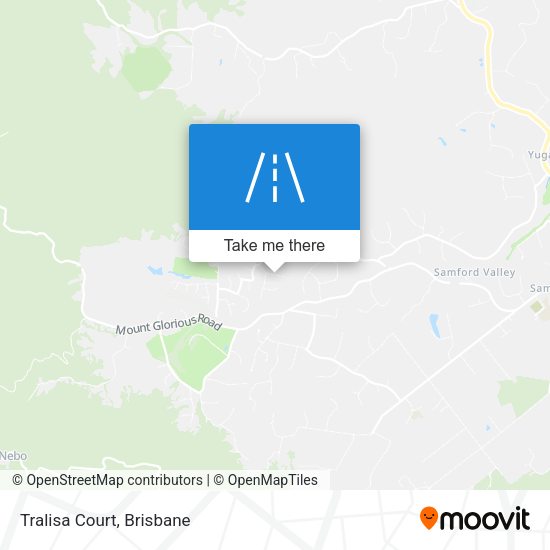 Tralisa Court map