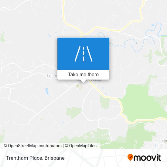 Trentham Place map