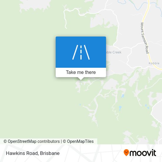 Hawkins Road map