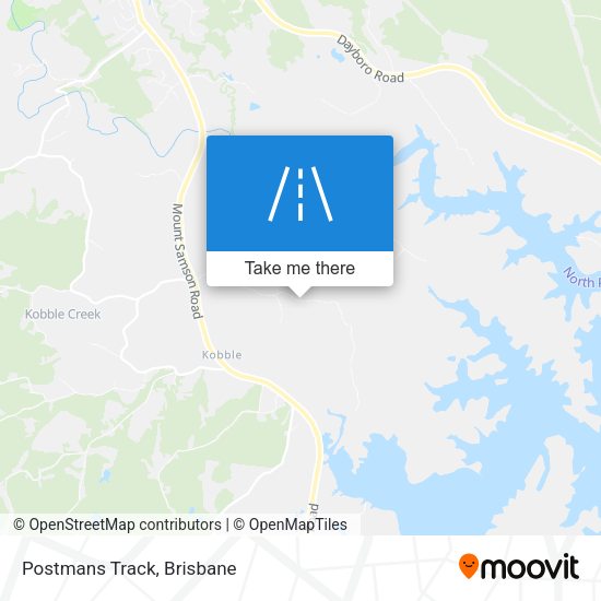 Postmans Track map