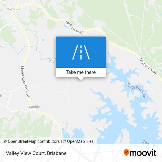 Valley View Court map