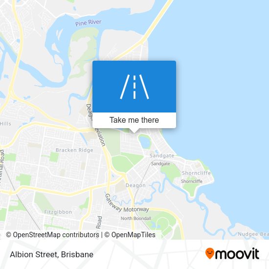 Albion Street map