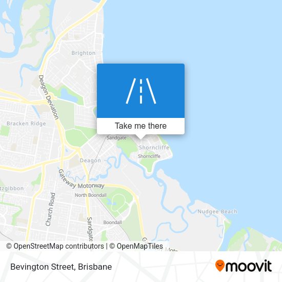 Bevington Street map