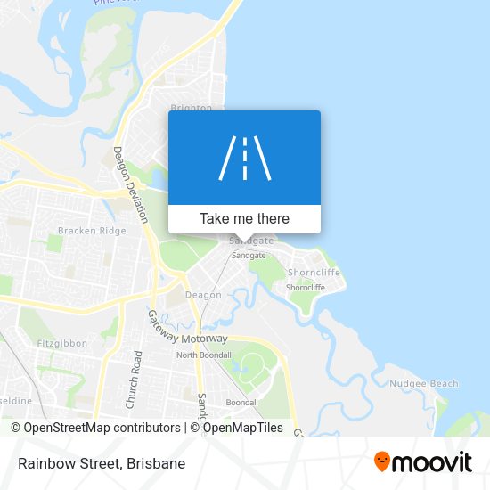 Rainbow Street map