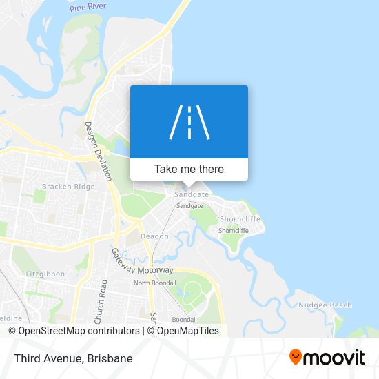 Third Avenue map