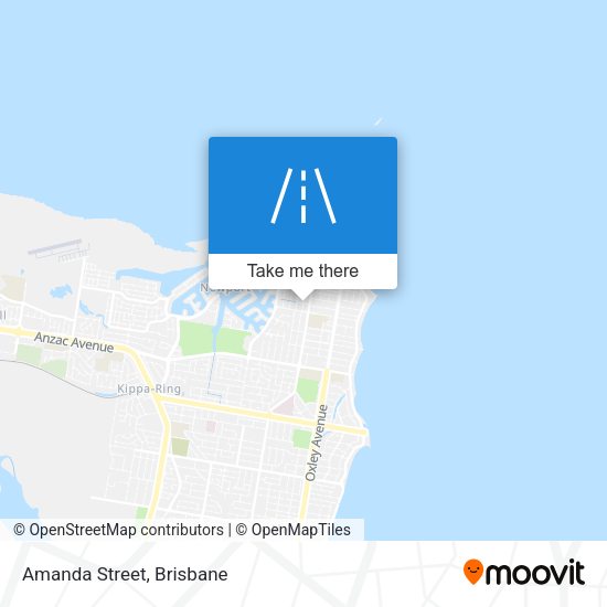 Amanda Street map