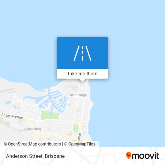 Anderson Street map
