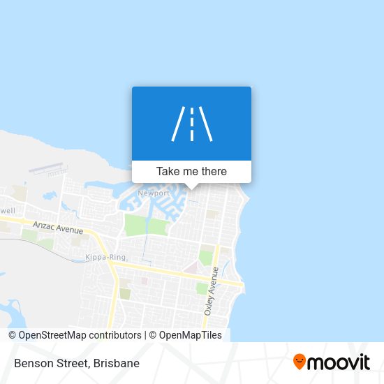 Benson Street map