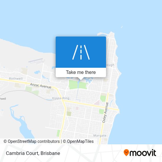 Cambria Court map