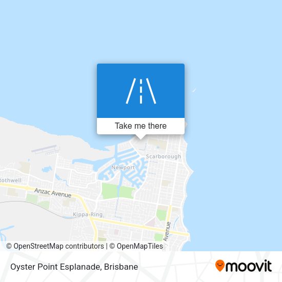 Oyster Point Esplanade map