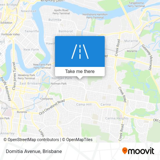 Domitia Avenue map