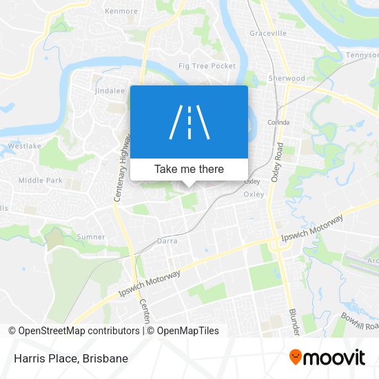 Harris Place map