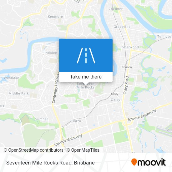 Seventeen Mile Rocks Map How To Get To Seventeen Mile Rocks Road By Train Or Bus?