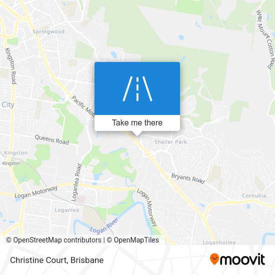 Christine Court map
