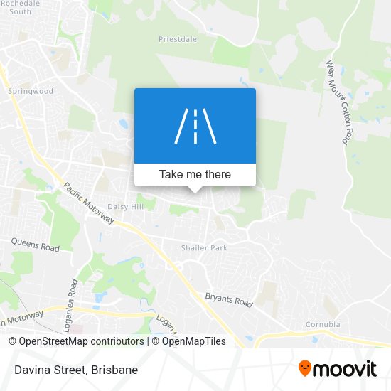 Davina Street map