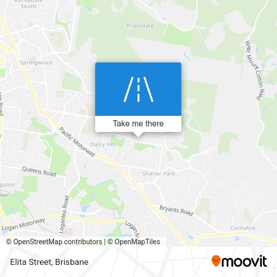 Elita Street map
