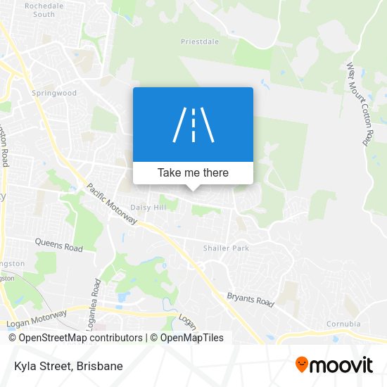 Kyla Street map