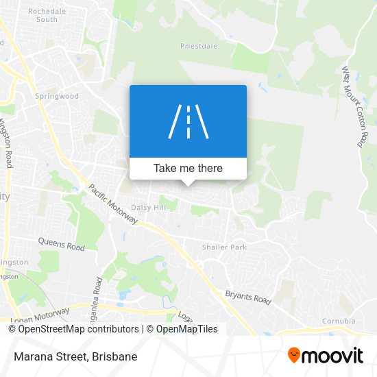 Marana Street map