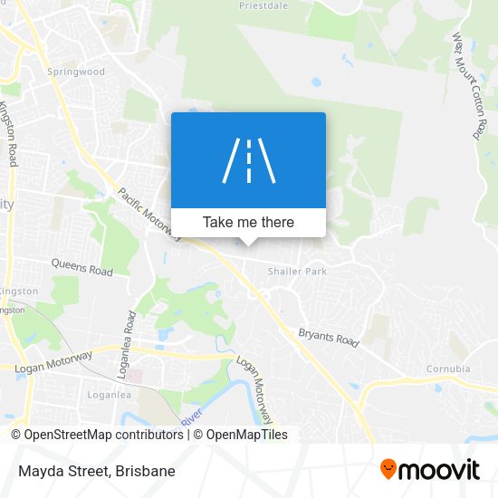 Mayda Street map