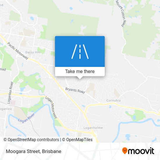 Moogara Street map
