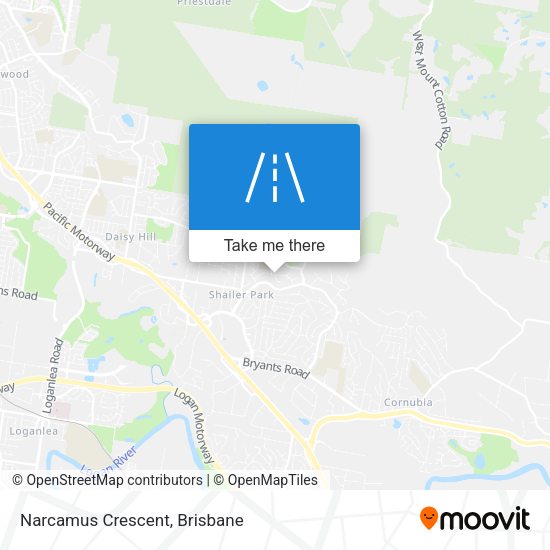 Narcamus Crescent map