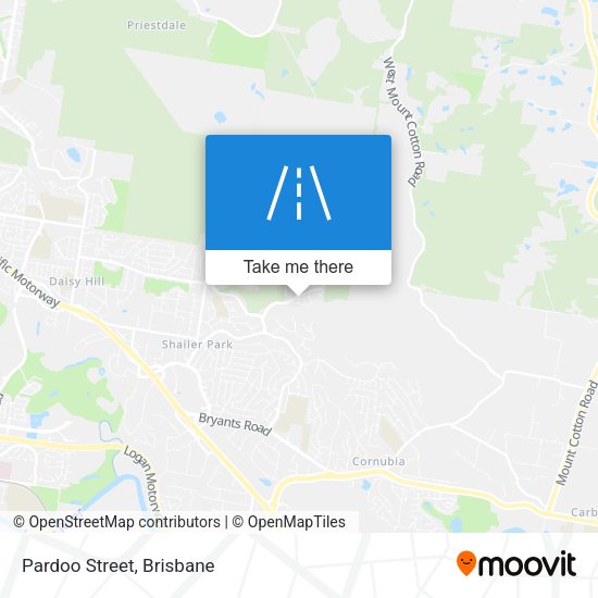 Pardoo Street map