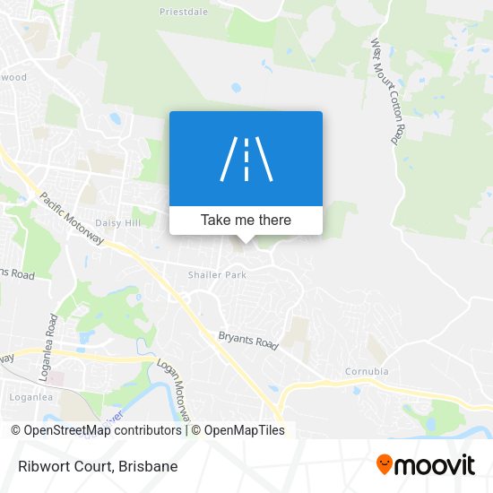 Ribwort Court map