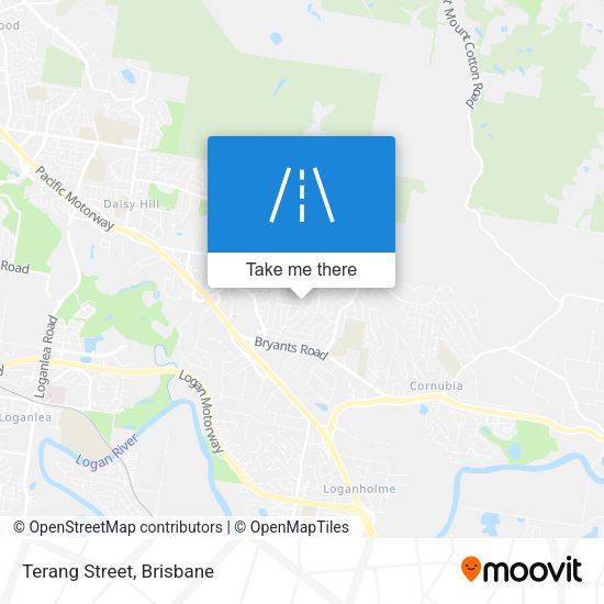 Terang Street map