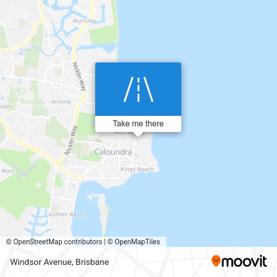 Windsor Avenue map