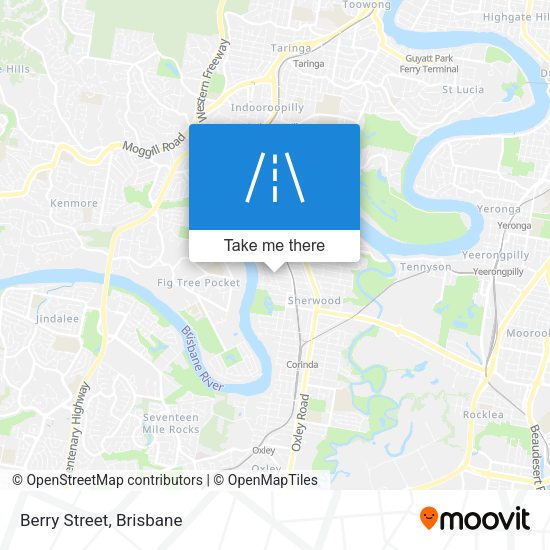 Berry Street map
