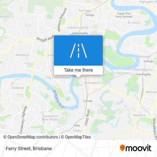 Ferry Street map