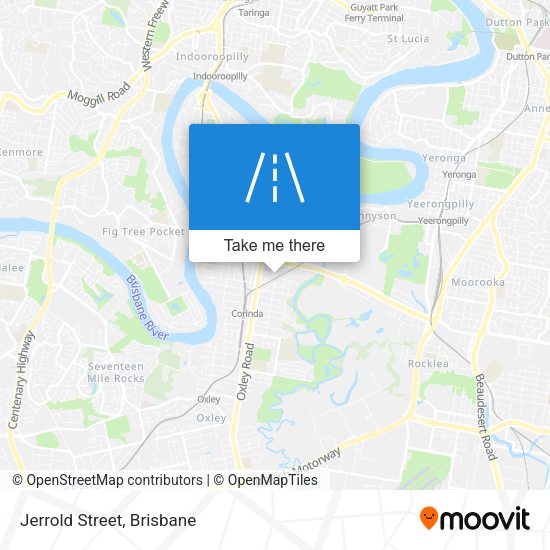 Jerrold Street map