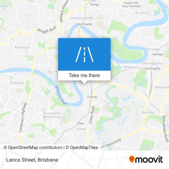Lance Street map