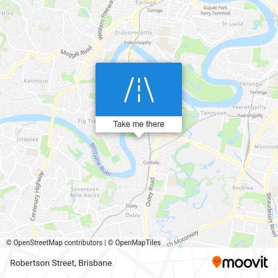 Robertson Street map