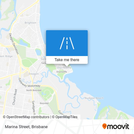 Marina Street map