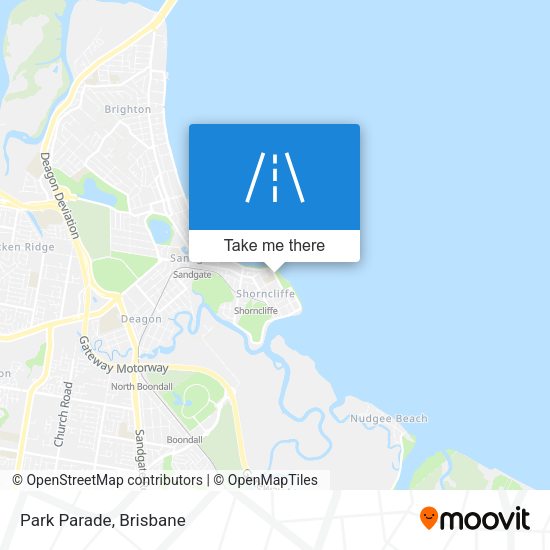 Park Parade map