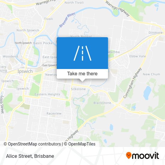 Alice Street map