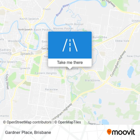 Gardner Place map