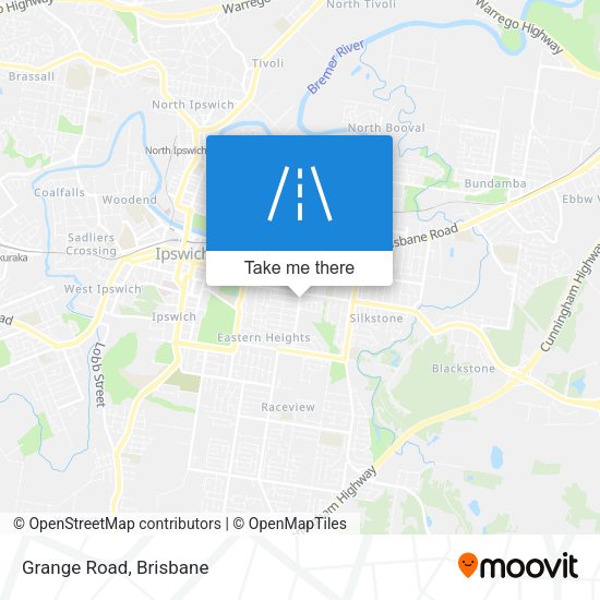 Grange Road map