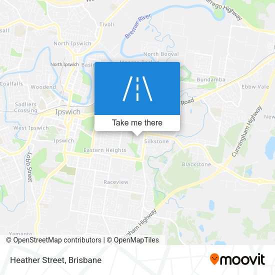 Heather Street map