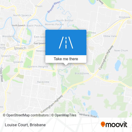 Louise Court map