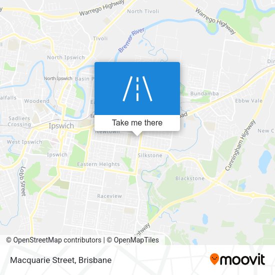 Macquarie Street map