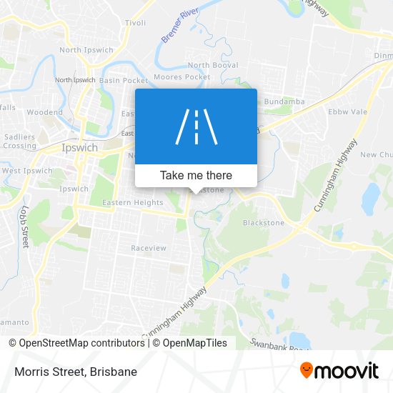 Morris Street map