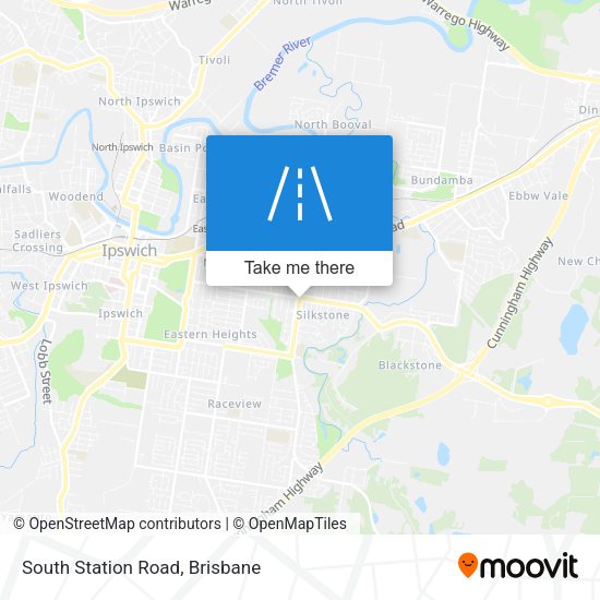 South Station Road map