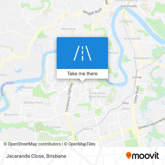 Jacaranda Close map