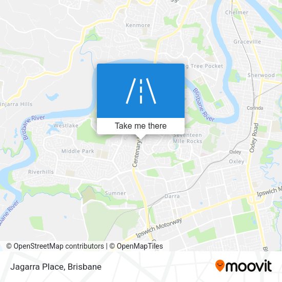 Jagarra Place map