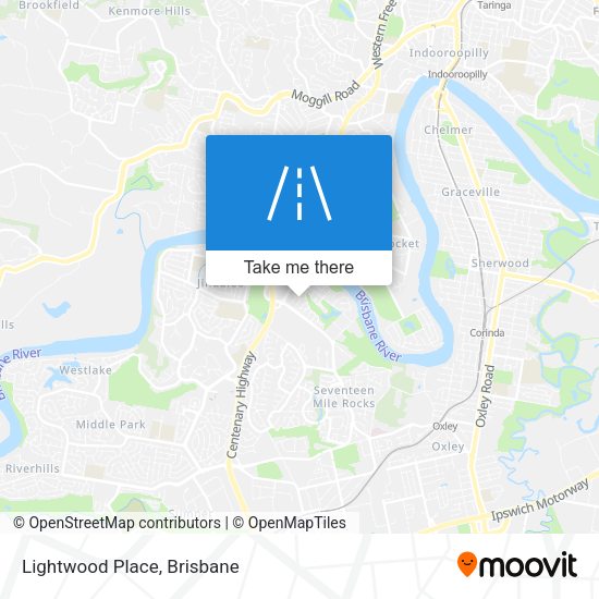 Lightwood Place map
