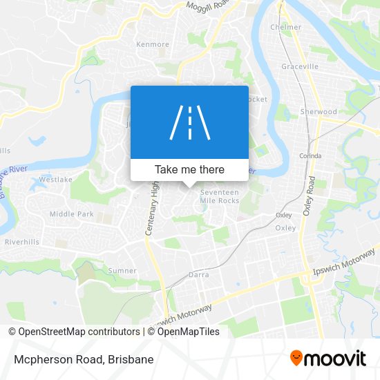 Mcpherson Road map