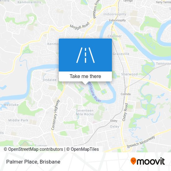 Palmer Place map